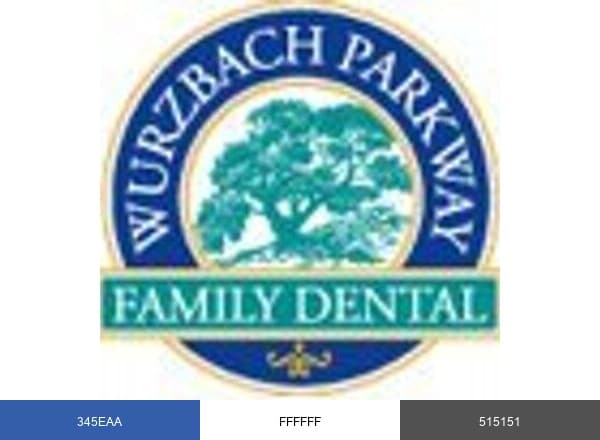Family Dental brand color palette