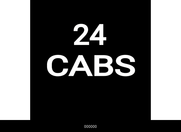 24Cabs brand color palette