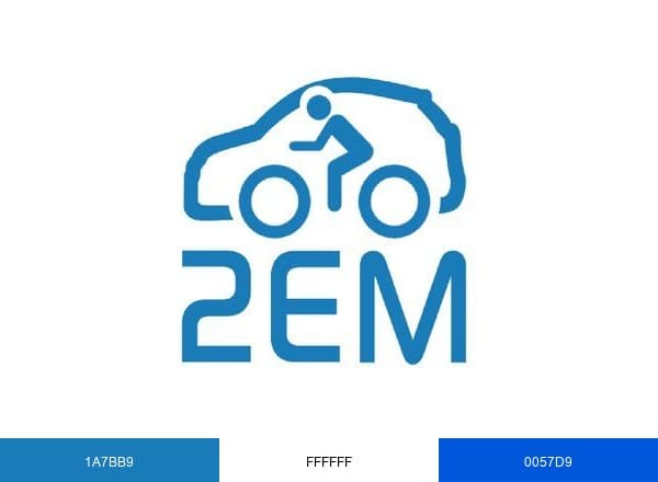 2EM brand color palette