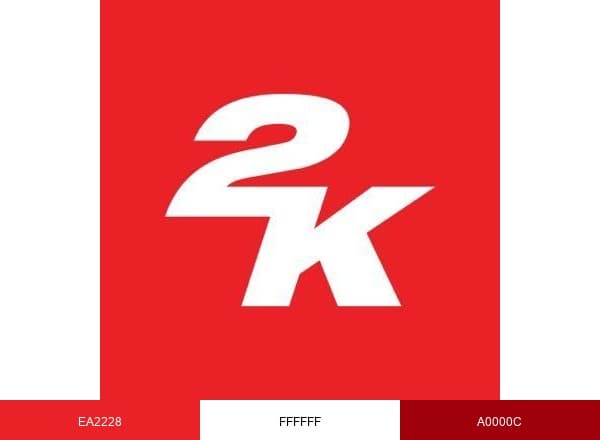 2K brand color palette