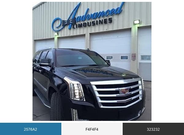 Aadvanced Limousines brand color palette