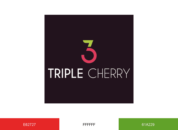 Triple Cherry brand color palette