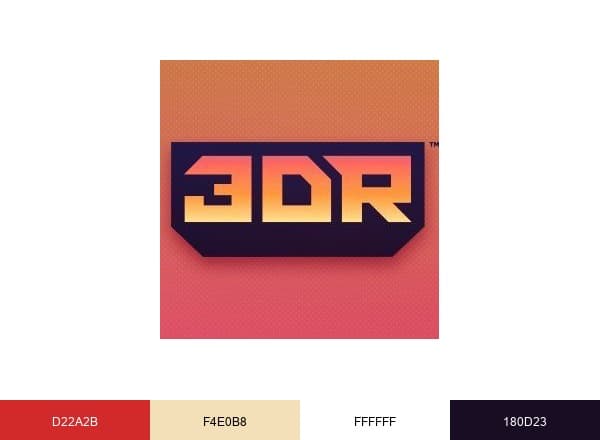 3D Realms brand color palette