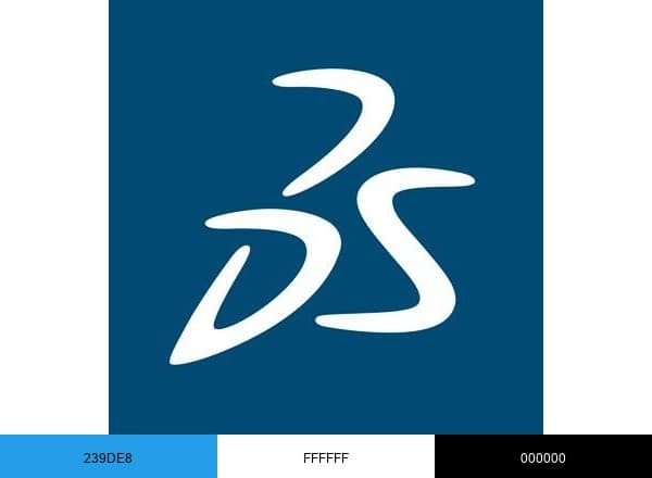 Dassault Systèmes brand color palette