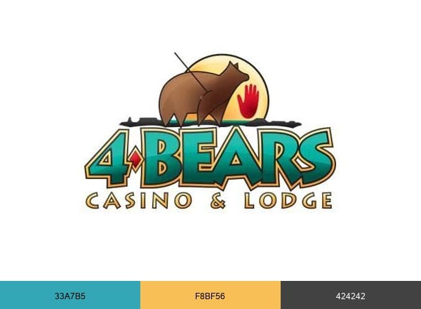 4 Bears Casino brand color palette