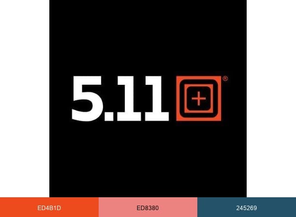 5.11 brand color palette