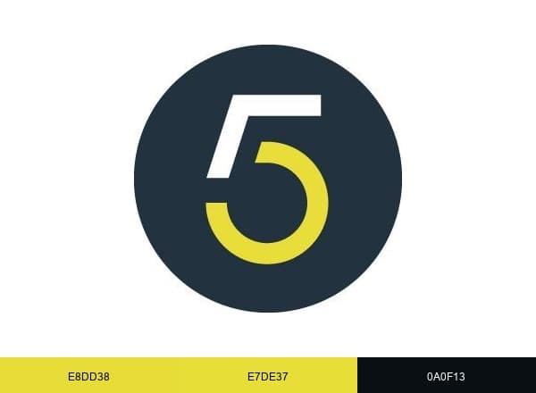 5x5 Technologies brand color palette