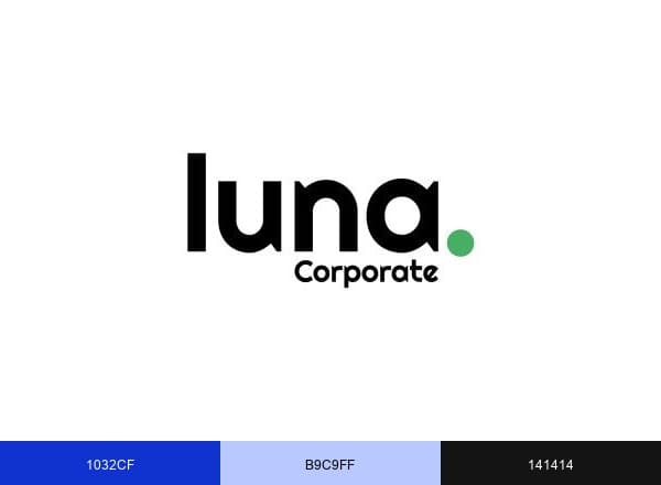 Luna Corporate brand color palette