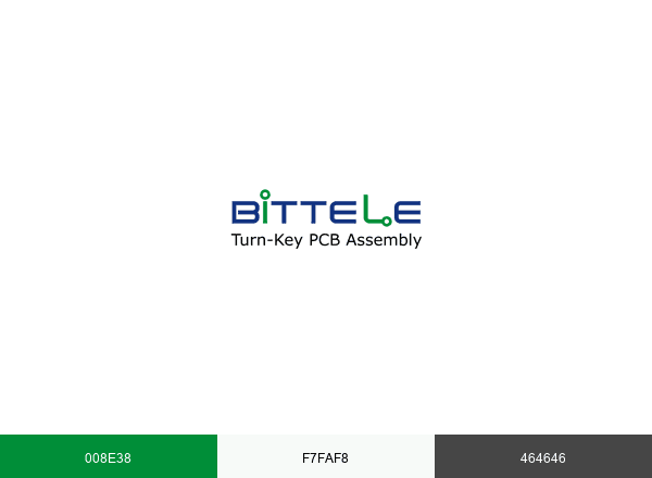 Bittele Electronics brand color palette