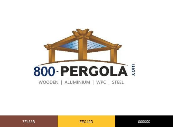 800 Pergola brand color palette