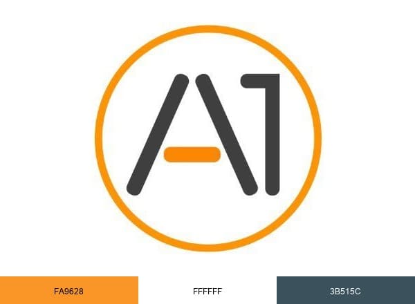 A1 Security Cameras brand color palette