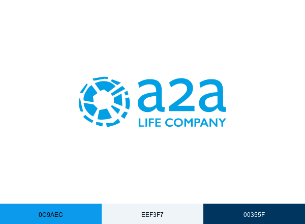 A2A brand color palette