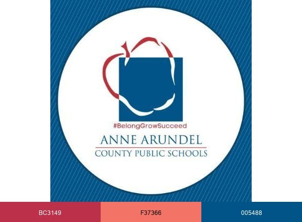 AACPS brand color palette
