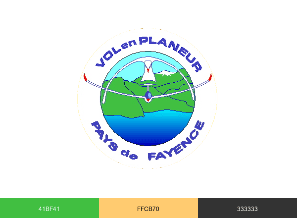 Fayence Planeurs brand color palette