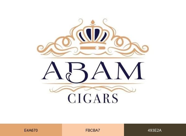 ABAM Cigars SRL brand color palette