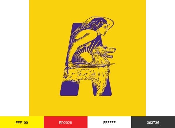 Abbey Theatre brand color palette