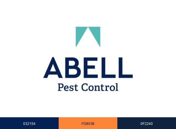 Abell Pest Control brand color palette