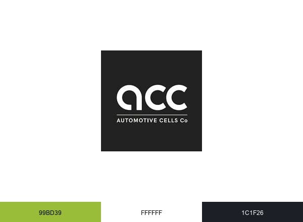 Automotive Cells Company brand color palette
