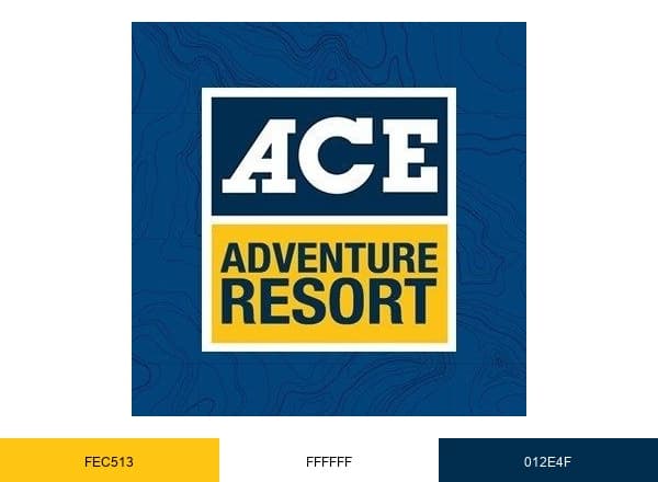 ACE Adventure Resort brand color palette