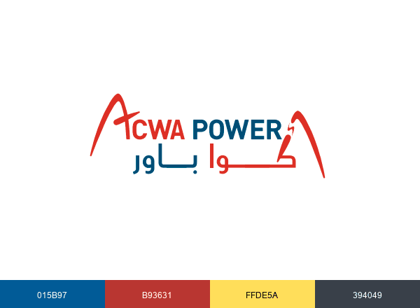 ACWA Power brand color palette