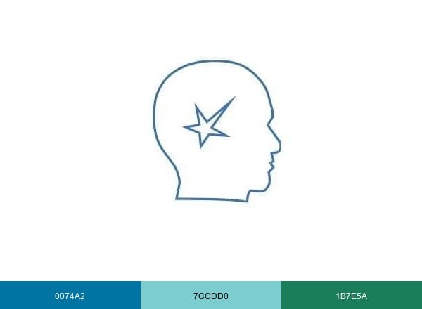 Asociaţia Ad Astra brand color palette