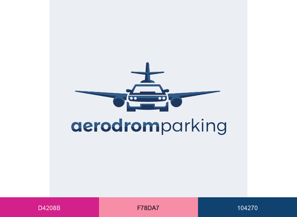 Aerodrom Parking brand color palette