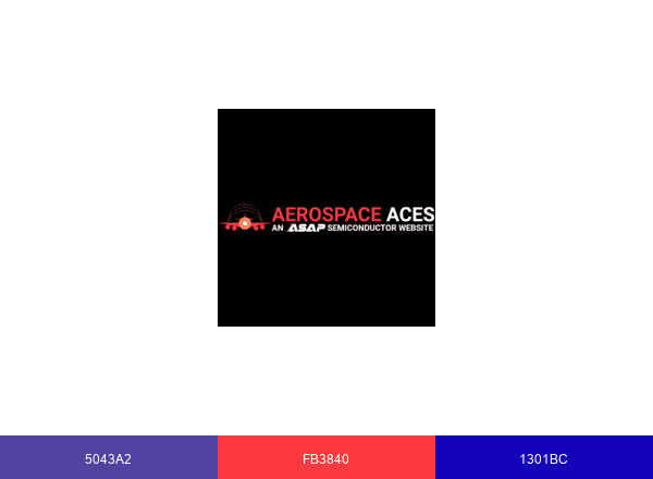 Aerospace Aces brand color palette