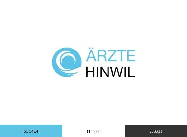 Ärzte Hinwil brand color palette