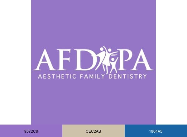 NJ Aesthetic Family Dentistry brand color palette