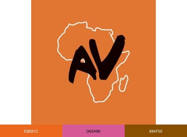 africanvibes brand color palette