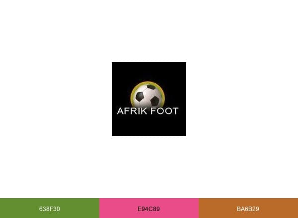 Afrik-Foot brand color palette