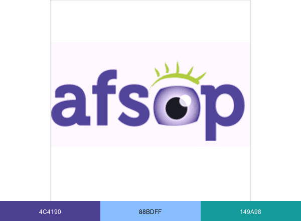 Association Francophone de Strabologie et d'Ophtalmologie Pédiatrique brand color palette