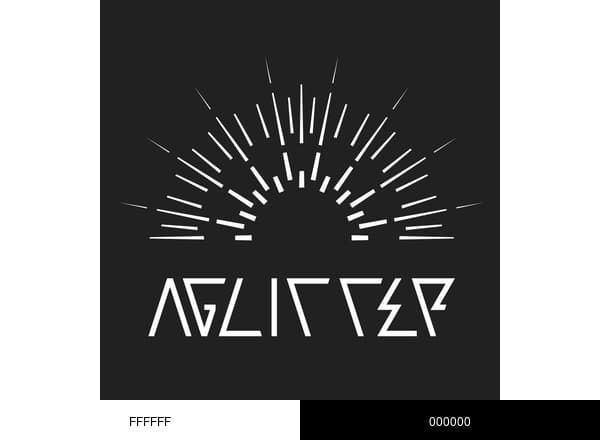 Aglitter brand color palette