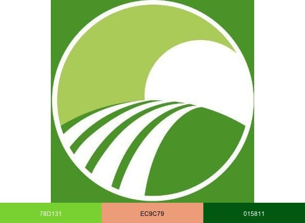 Agroexpo Colombia brand color palette