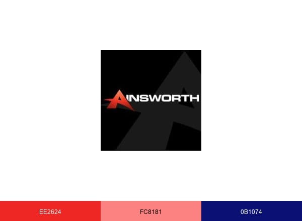 Ainsworth Game Technology brand color palette