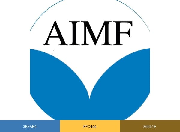 AIMF Health brand color palette
