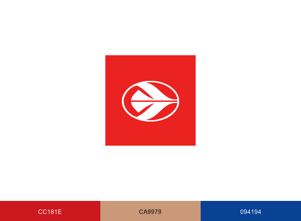 Air Algérie brand color palette