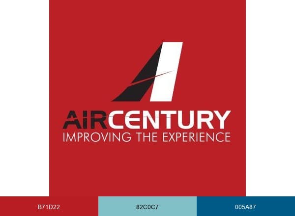 Air Century brand color palette