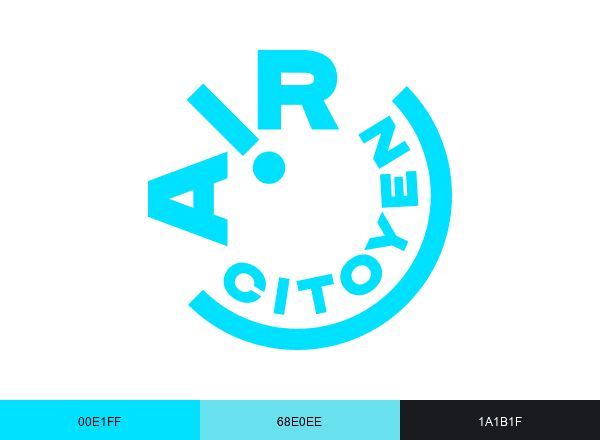 Air citoyen brand color palette