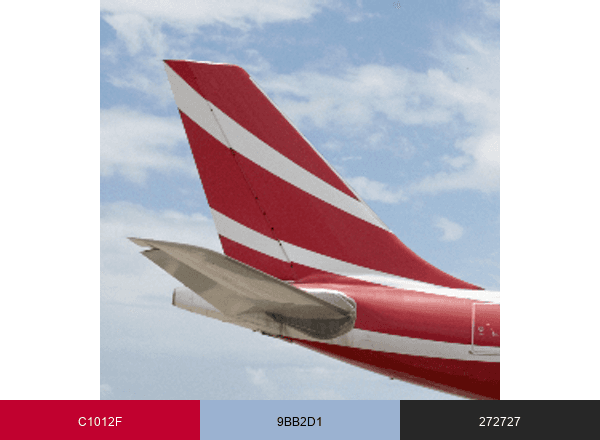 Air Mauritius brand color palette