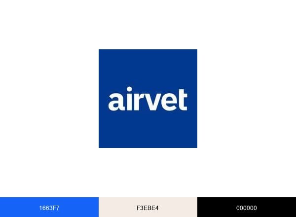 Airvet brand color palette