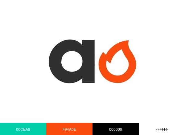 Aish brand color palette