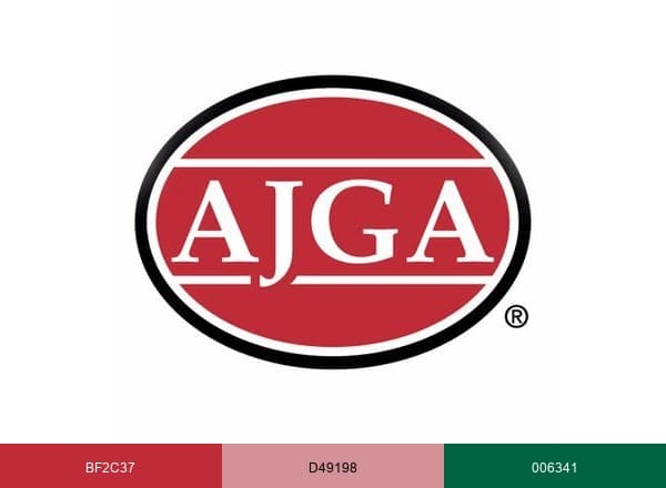 AJGA brand color palette