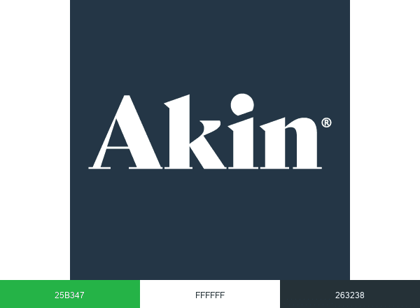 Akin Gump Strauss Hauer & Feld LLP brand color palette