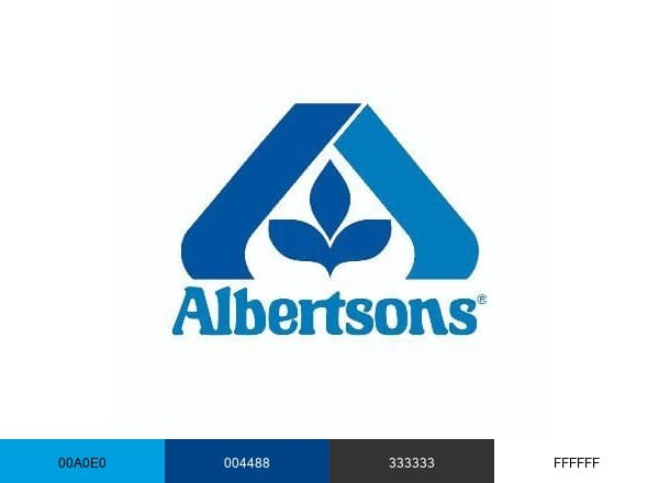 Albertsons brand color palette