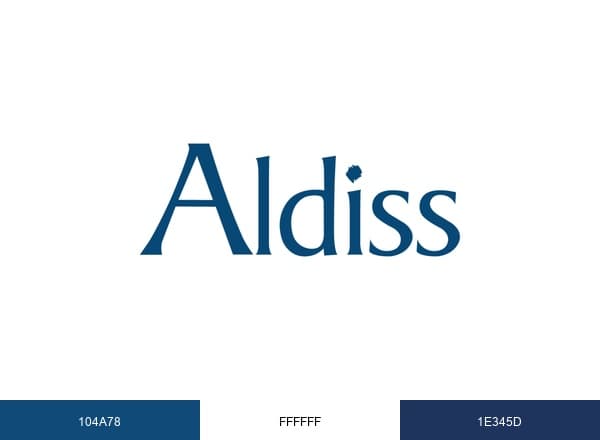 Aldiss brand color palette
