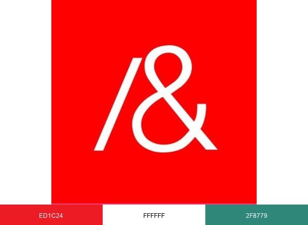 Alfstad&Contemporary brand color palette