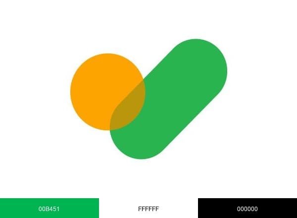 Alibaba Health brand color palette