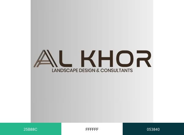 Al Khor Landscape Design & Consultancy brand color palette
