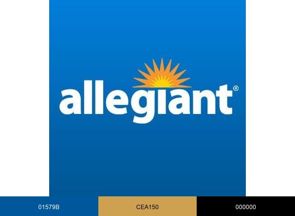 Allegiant® brand color palette